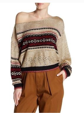 Free People Off the shoulder sweater